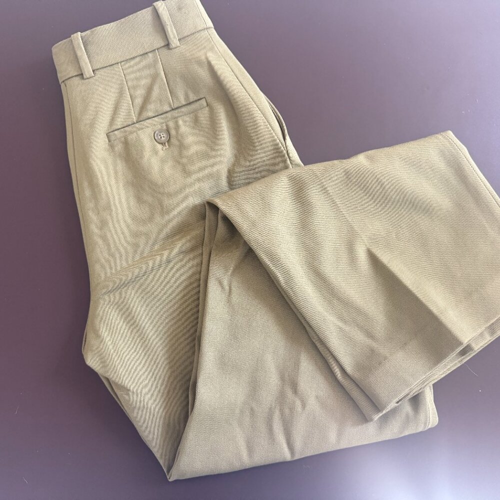 Aritzia Babaton High-Waisted Camel Pants – Size 2